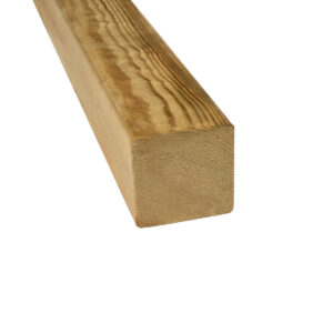 Poteau pin traité cl.4 marron 70 x 70 x 3000mm