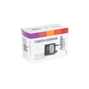 Programmateur + détecteur de lumière 12v