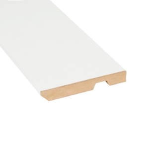 Plinthe filmée blanc prête à peindre 14x100x2250mm/ 13.5ml
