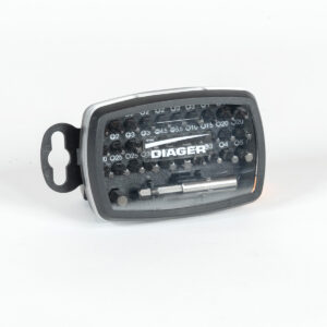 Coffret embouts torsion 32 pièces + porte embout