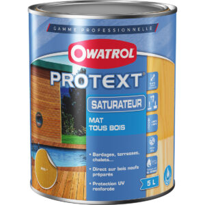 Saturateur mat phase aqueuse teinte miel 5l