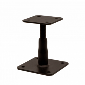 Platine réglable 100/150mm noir