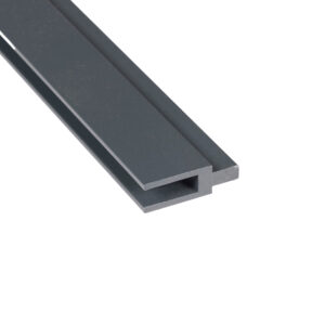 Insert alu 27 gris texturé 11x35x2000mm