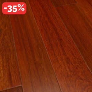 Parquet contrecollé ipé 12.5/3 x131 x 450-1700mm vernis mat GO4